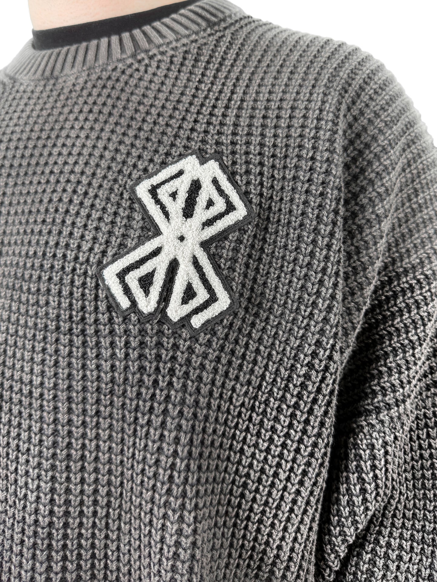 Sonkei Knit Sweater Washed Black