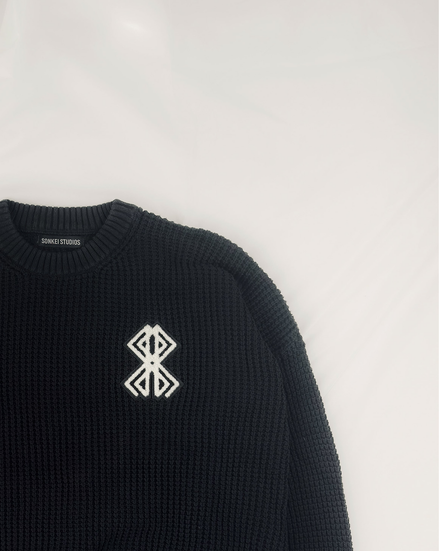 Sonkei Knit Sweater Black