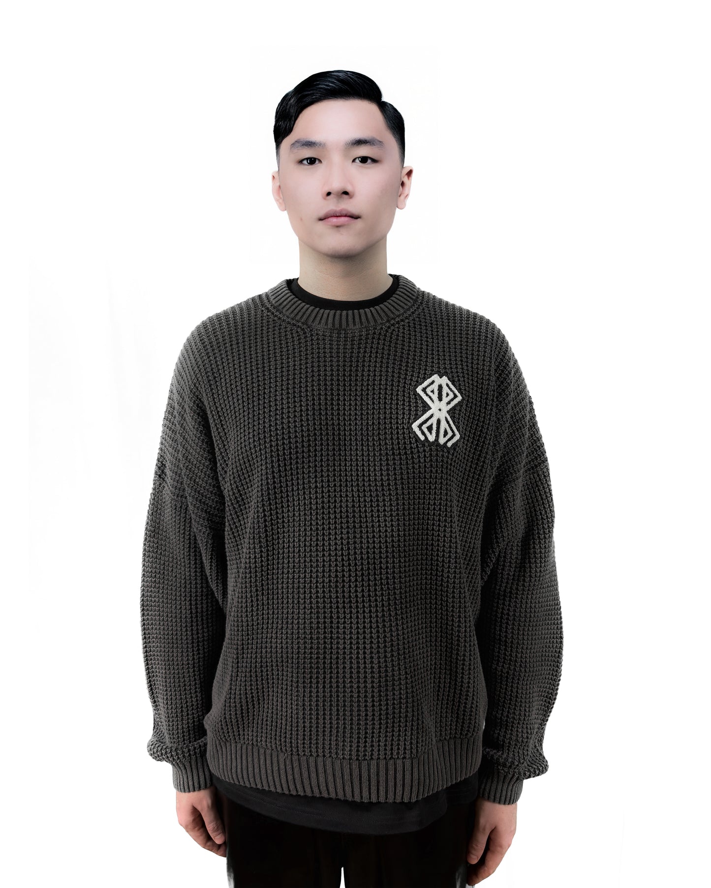 Sonkei Knit Sweater Washed Black