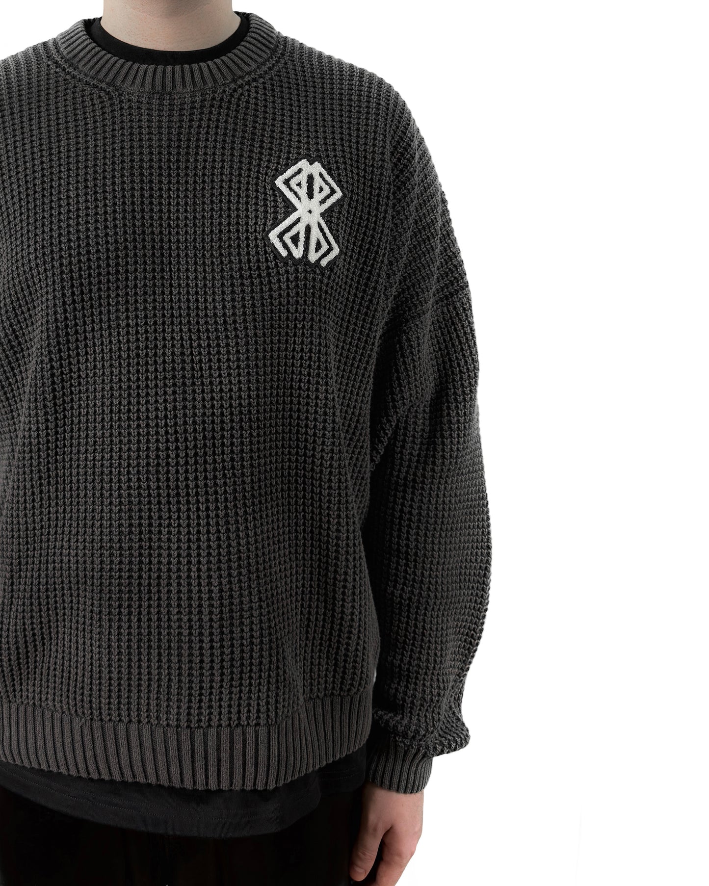 Sonkei Knit Sweater Washed Black